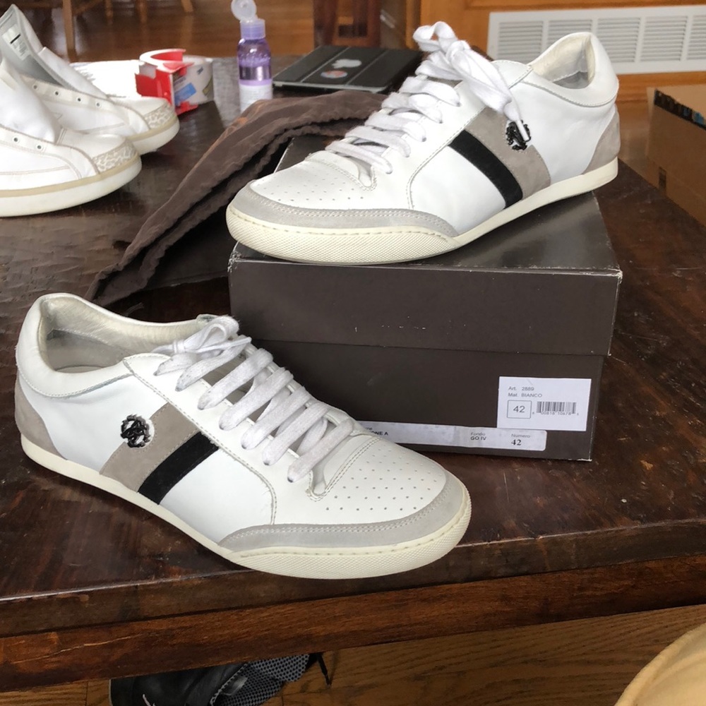 Roberto Cavalli Men’s Sneakers Size 42 White